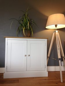 3ft painted sideboard