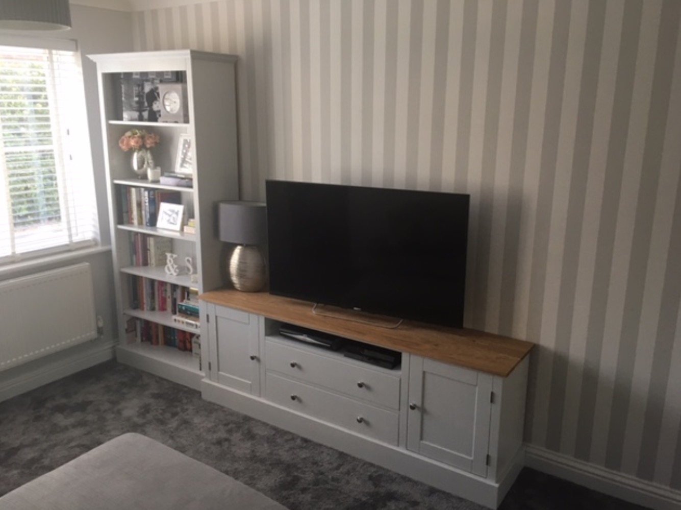 Solid Pine Tv Unit