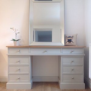 Beautiful Solid Pine and Oak Desk/Dressing table