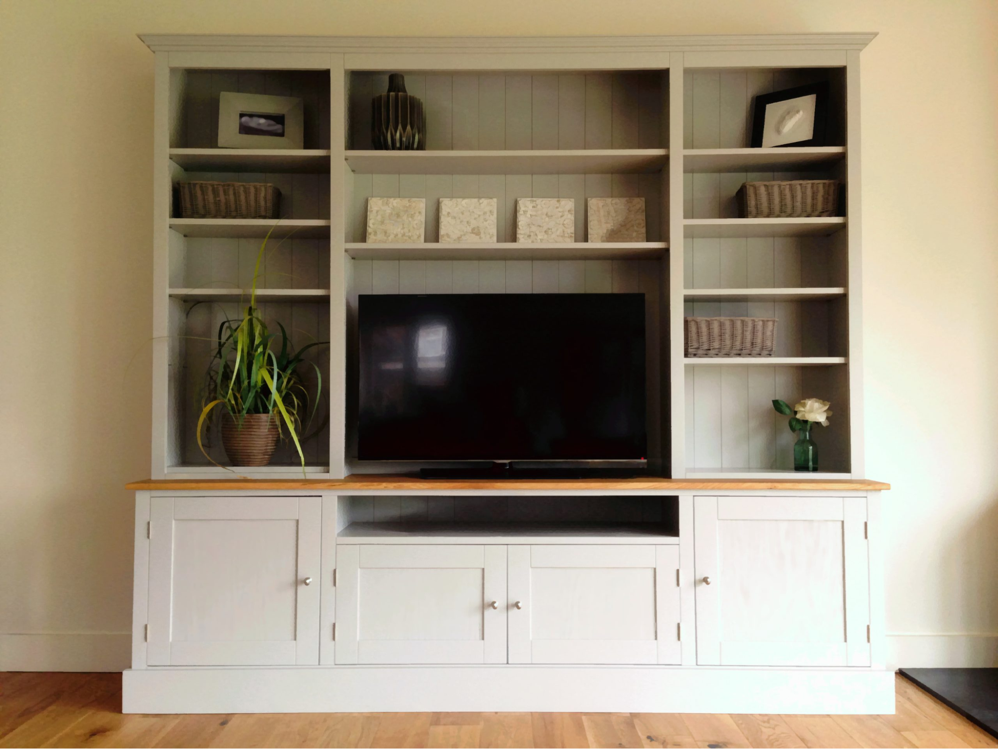 Painted Media Unit The Top Design Ideas for Every Home